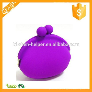 Cores sortidas Clever Creative Candy Color Multi-Purpose Silicone Moeda carteira carteira